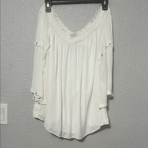 Elegant White Women's Top